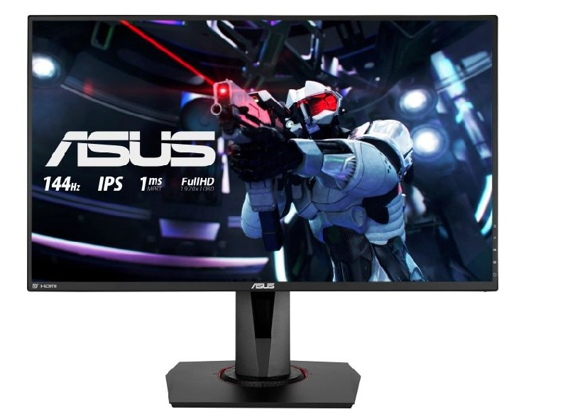 Asus Vg279q Monitor 27“ 144 hz 27 led ips fullhd 144hz freesync gaming de 1920x1080 1 ms adaptivesync elbmb hdmi displayportdvid negro 6858 686