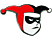 DC Comics - Harley Quinn kitűző