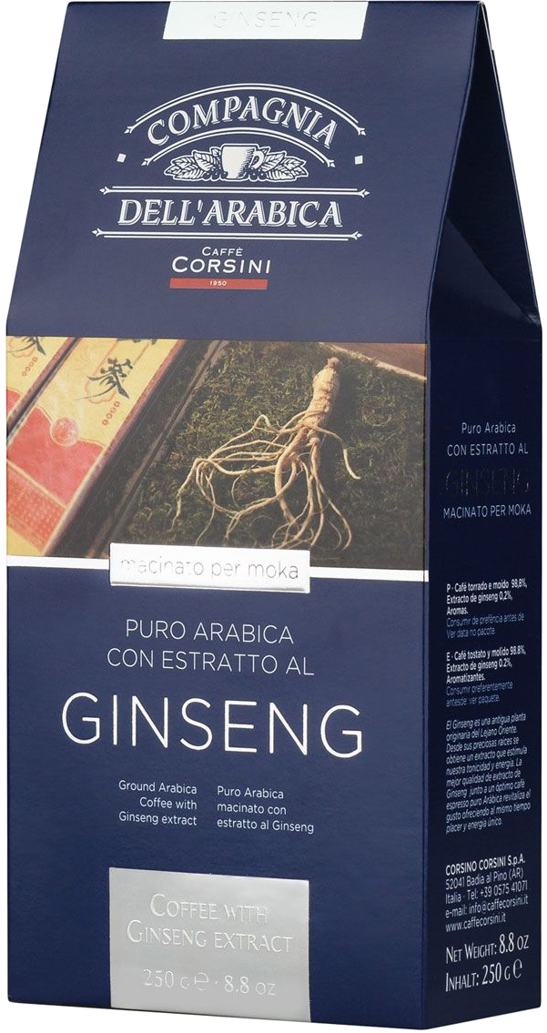 COMPAGNIA DELL' ARABICA DGI001 Ginseng Őrölt kávé 250 gr.