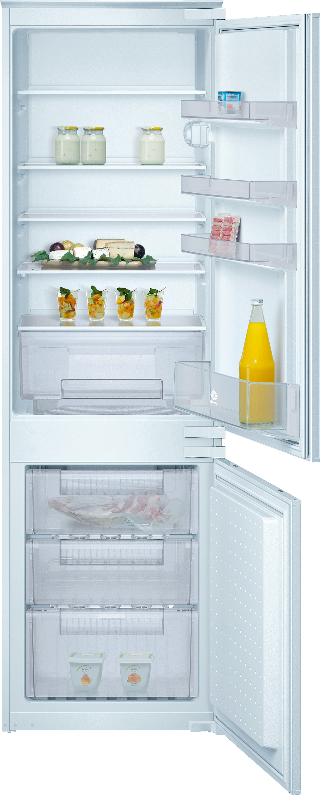 Frigorífico combi - Balay 3KIB1820, Integrable, LED, 275L, 177cm, Blanco