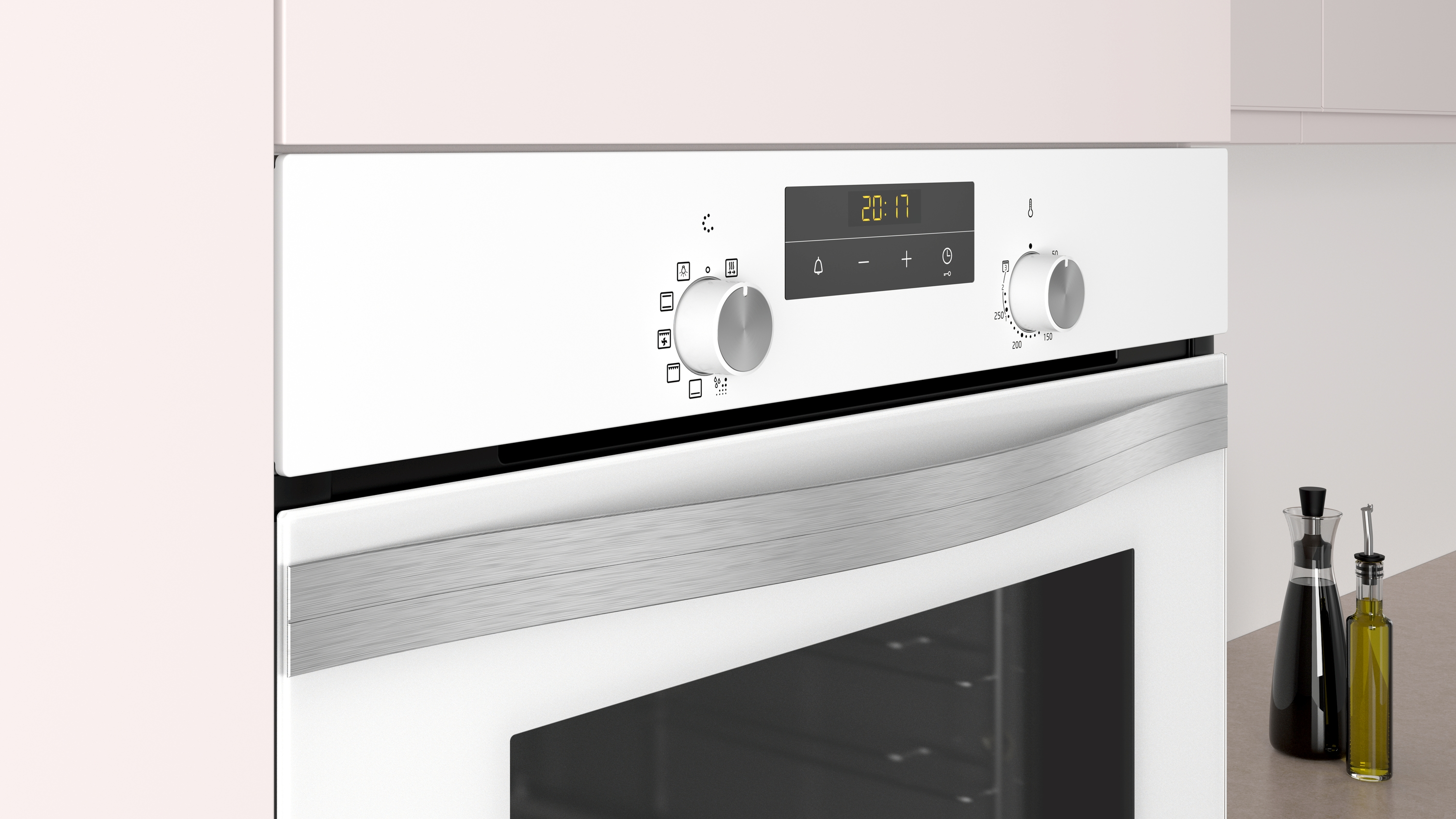Horno - Balay 3HB4331BO, Multifunción, Aqualisis, 71 L, 3400 W, Blanco