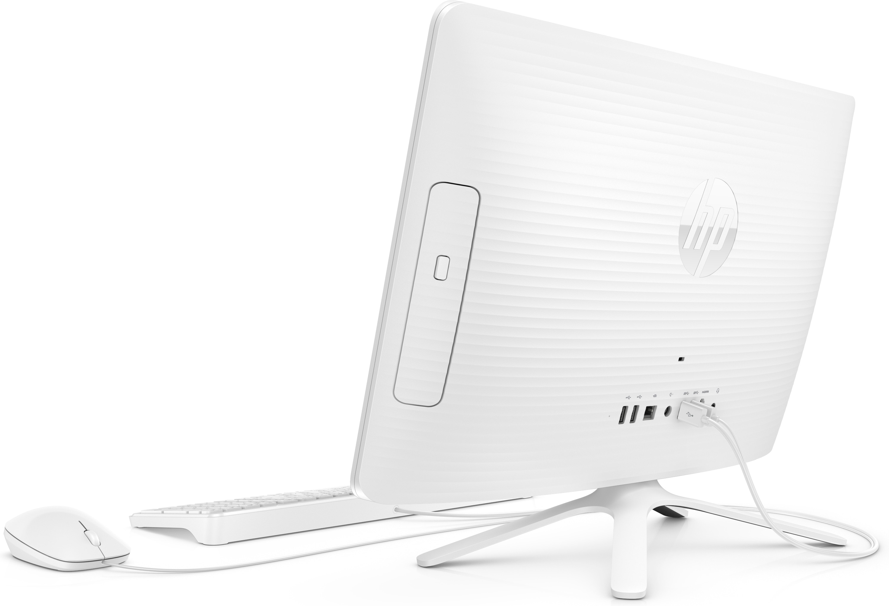 All in One - HP 20-c403ns, 19,5" FHD, Intel® Celeron® J4005, 4GB RAM, 1 TB, W10, Blanco nieve