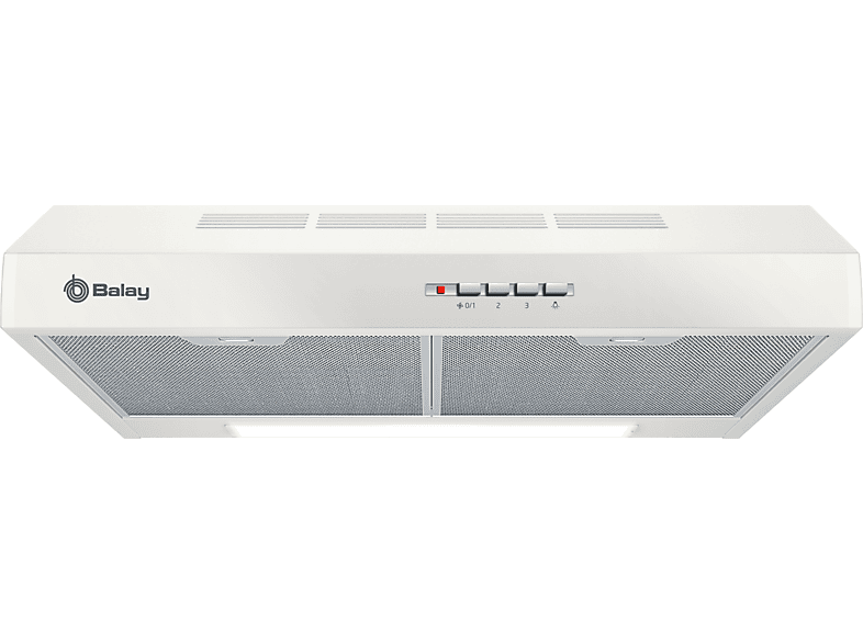 BALAY 3BH263MB CAMPANA CONVENCIONAL BLANCA 60CM 350M3/H D Iluminacion LED