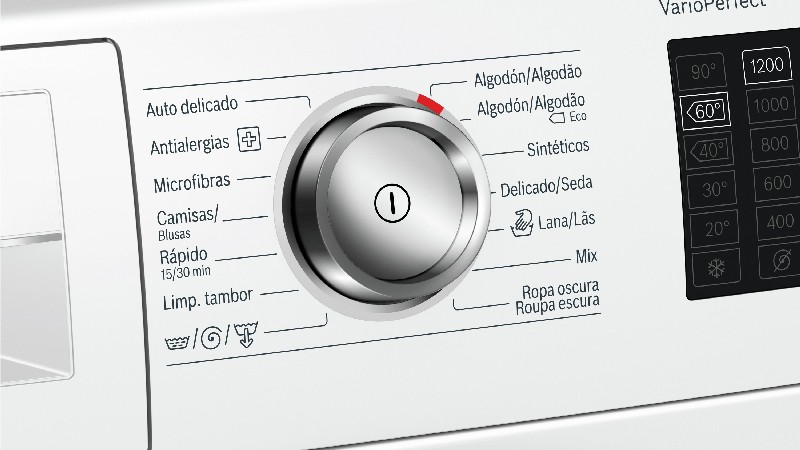 Lavadora carga frontal - Bosch WAT24661ES, 8 kg, 1200 rpm, Dosificación automática i-DOS, A+++-30%