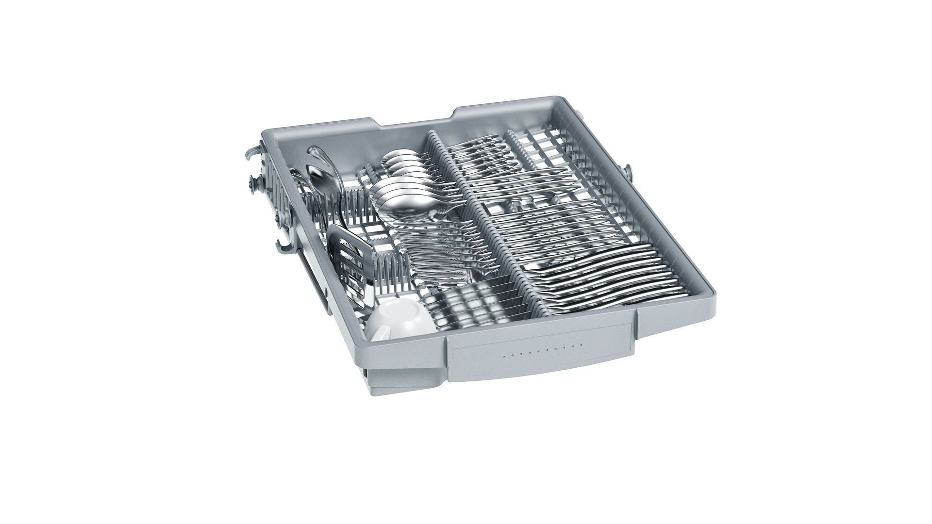 Lavavajillas integrable - Bosch SPV46FX00E, 10 servicios, 6 programas, 45 cm, Display, Inox