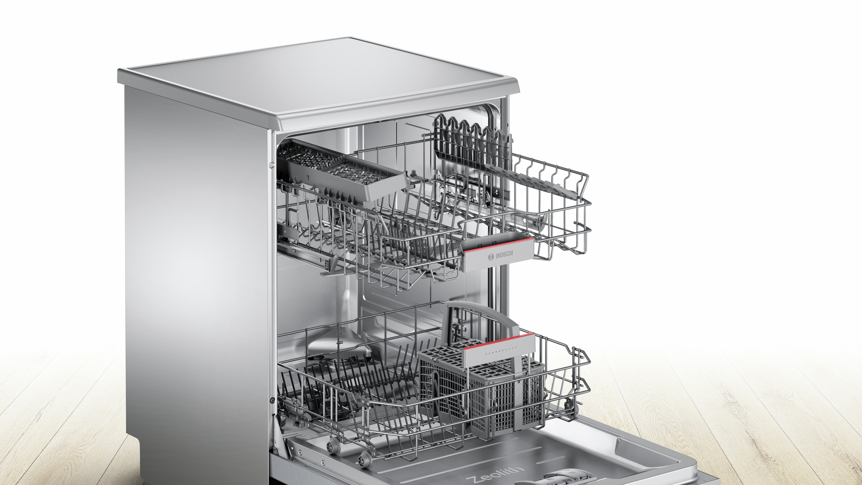 Lavavajillas - Bosch Serie 6 SMS68II07E, 13 servicios, 4 funciones, EcoSilence, A+++