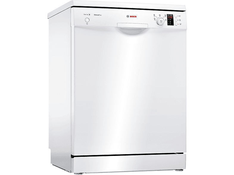Bosch Serie 2 SMS25AW05E, Independiente, 12 cubiertos, 5 Programas, 60 cm, Blanco