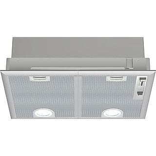 Campana grupo filtrante - Bosch DHL555BL, De pared, 590 m³/h, 530 mm, 206 W, 3 velocidades, 50 Hz, Clase C, Blanco