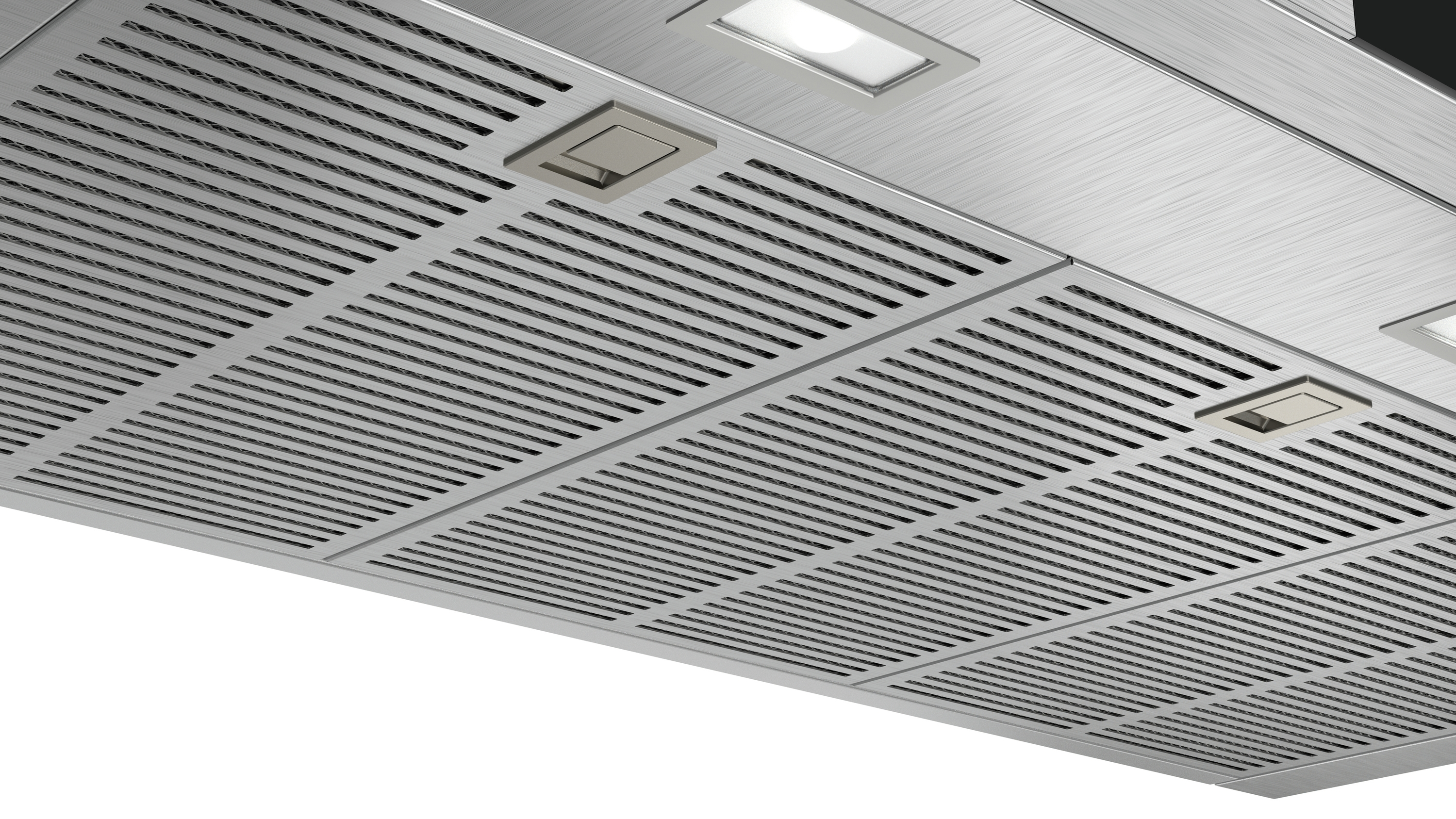 Campana decorativa - Bosch DWB97JP50, Decorativa, 427 m³/h, 145 W, 5 velocidades, 55 dB, Clase A, Inox