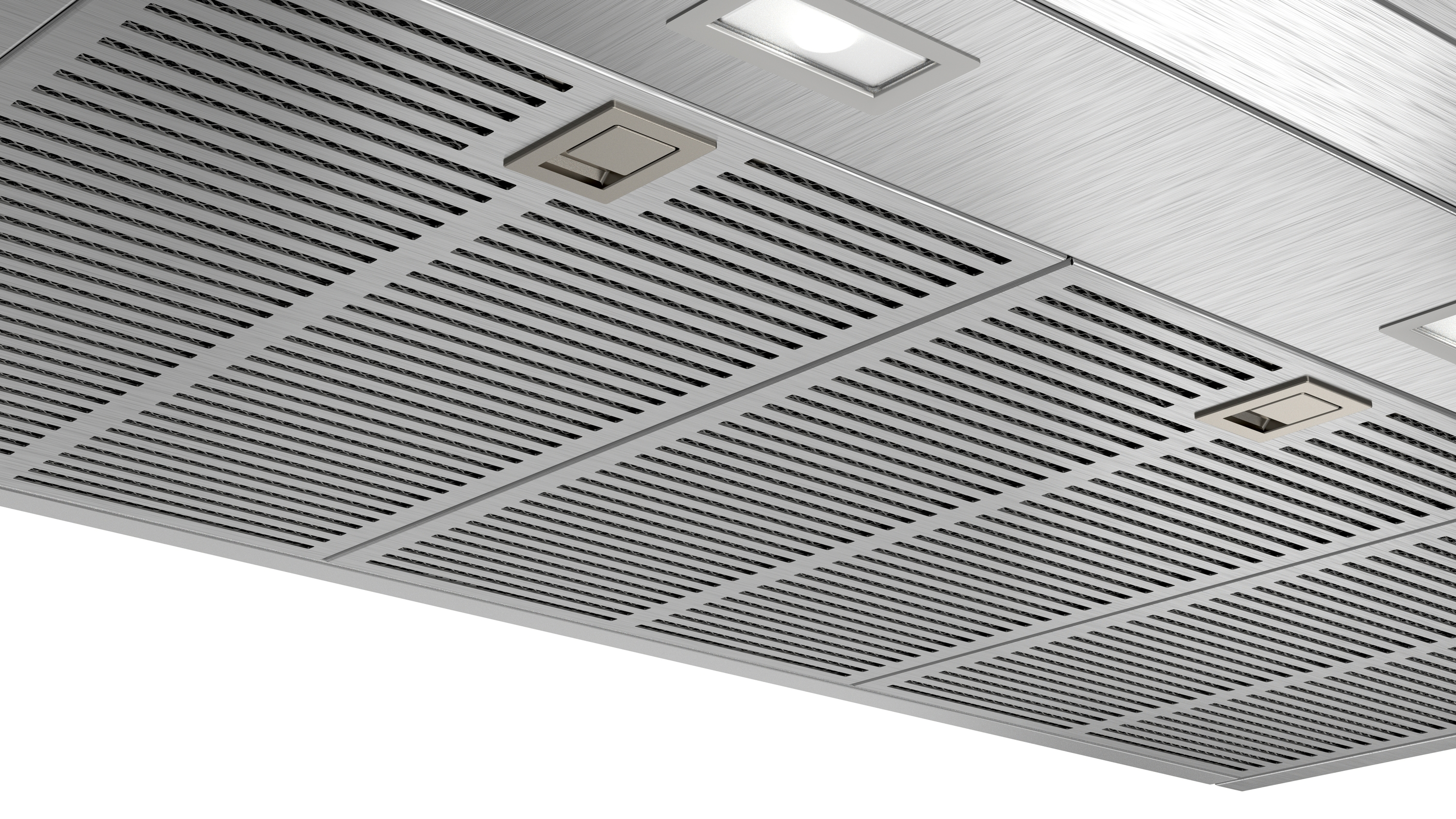 Campana - Bosch DWB97LM50, 4 velocidades, Extracción 697 m³/h, Con filtro de Acero inoxidable