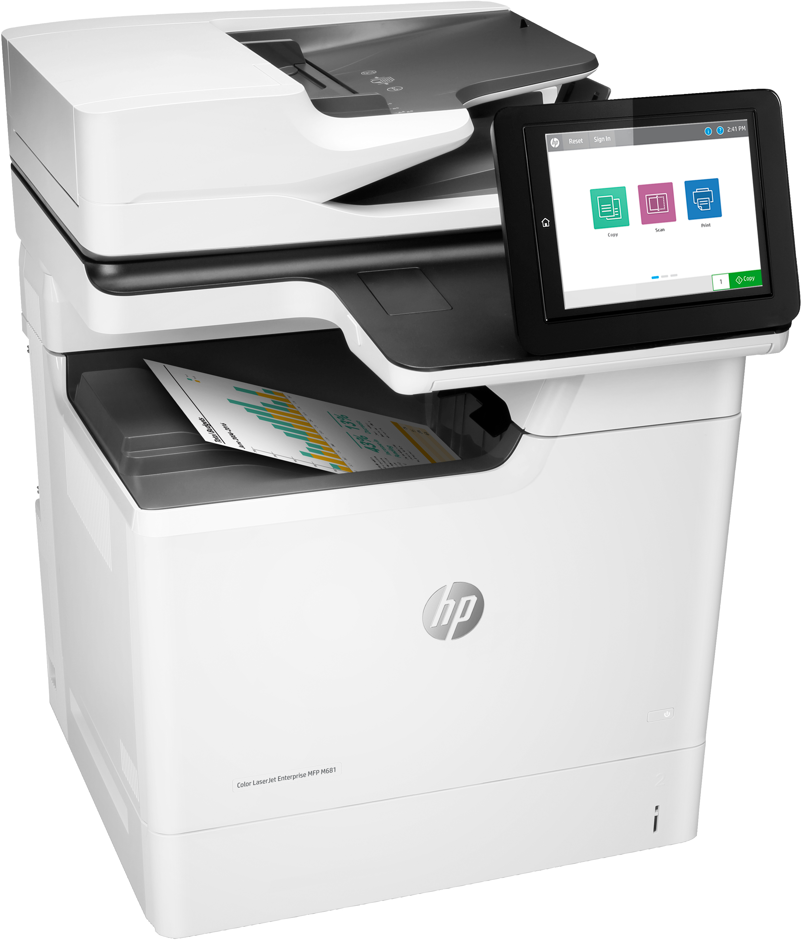 HP Color LaserJet Enterprise MFP M681dh Yazıcı