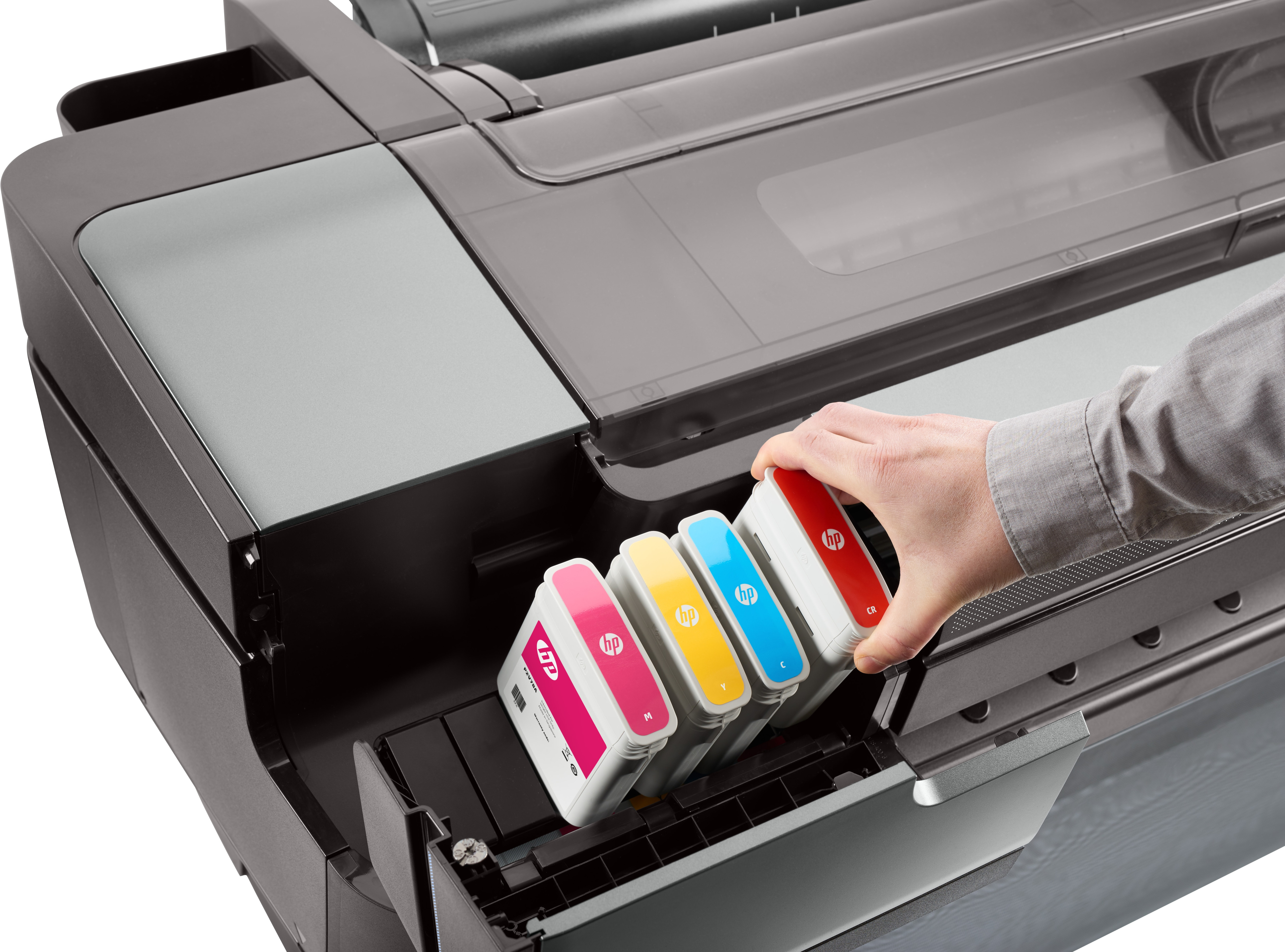 HP DesignJet Z9+dr 44 inç PostScript Yazıcı ile V Kesici