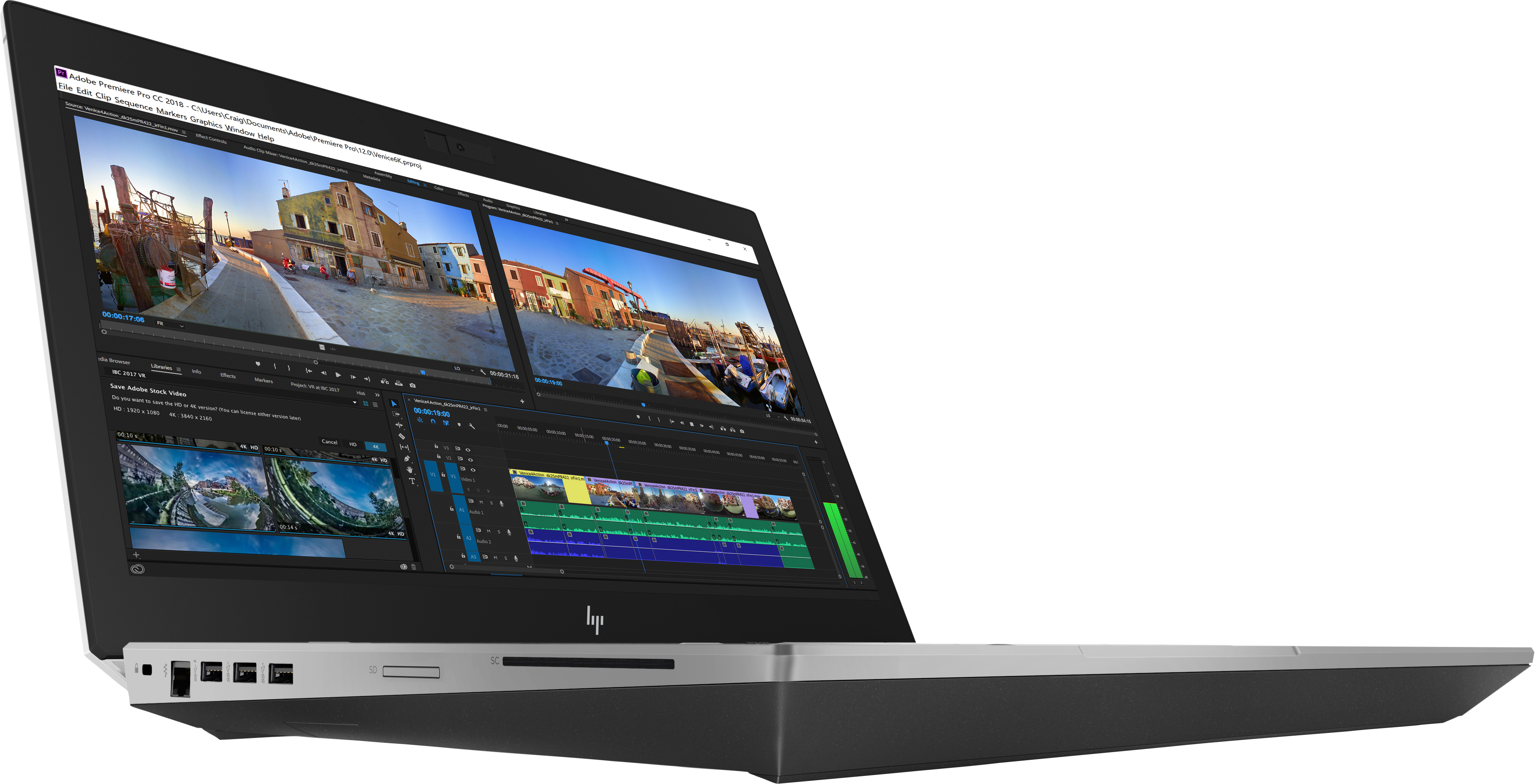 HP - B2B ZBook 17 G5 - 17,3 Zoll - Intel® Core™ i7 i7-8850H - 32 GB - 512 GB