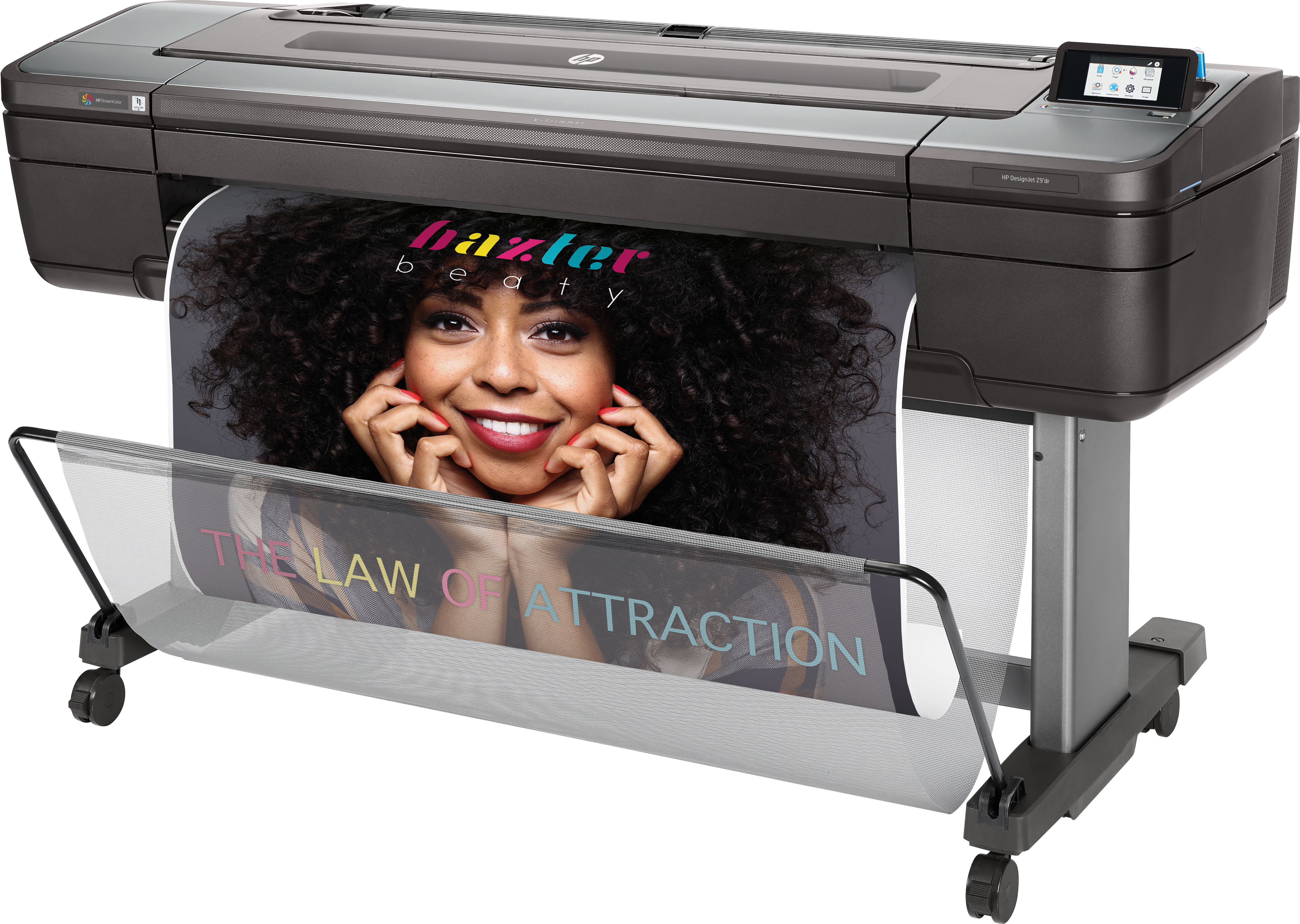 HP DesignJet Z9+dr 44 inç PostScript Yazıcı ile V Kesici