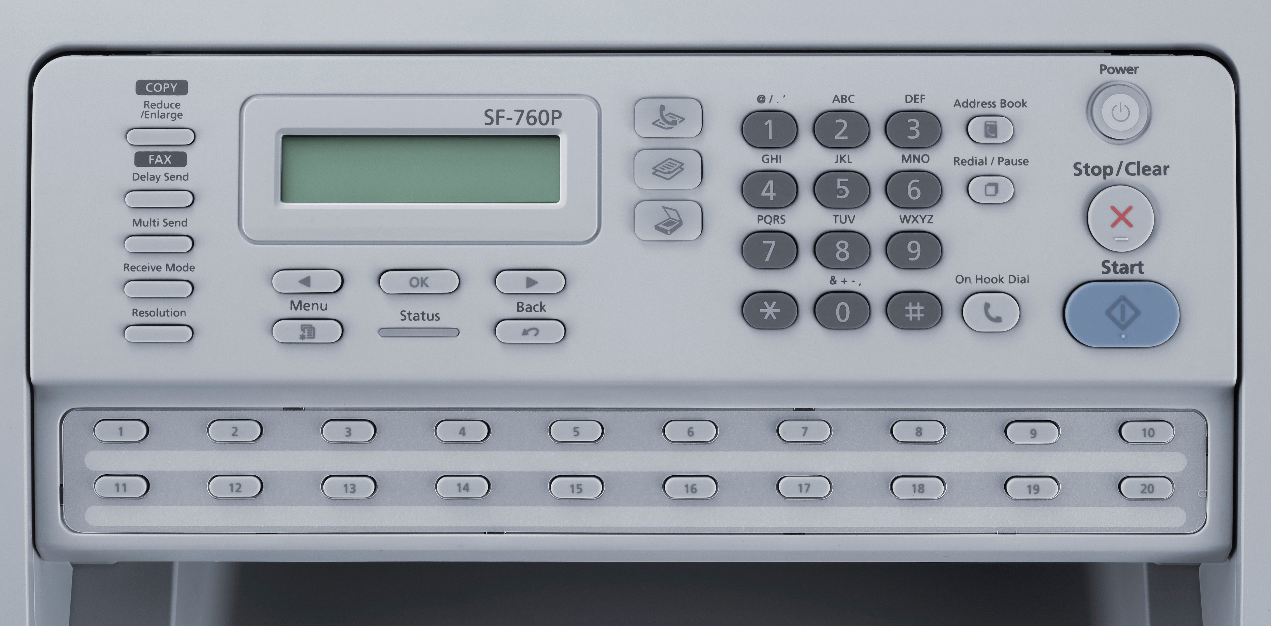 SAMSUNG SF 760 P/SEE Faxgerät