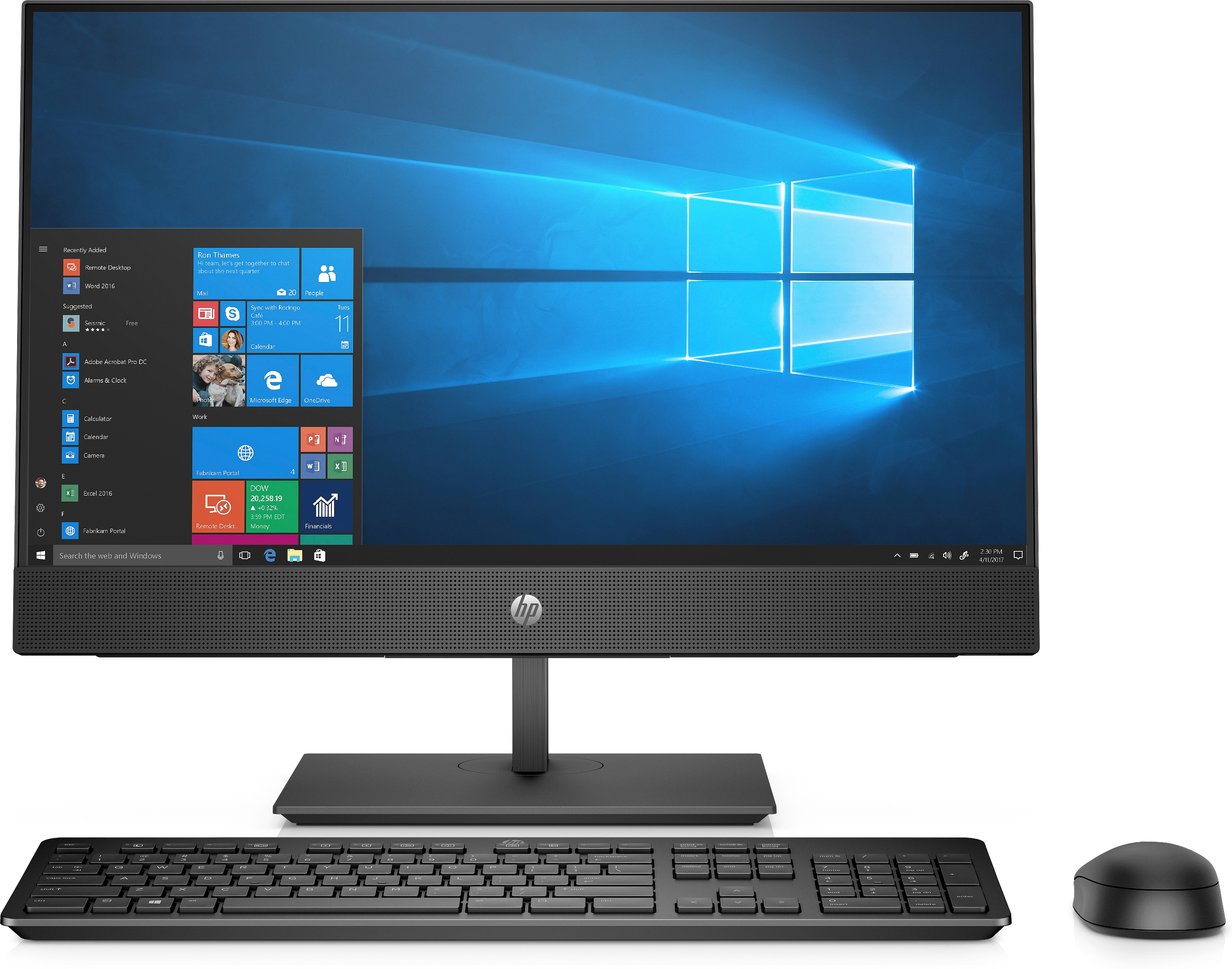HP - B2B ProOne 440 G4 - 23,8 Zoll - Intel® Core™ i3 i3-8100T - 4 GB - 1 TB
