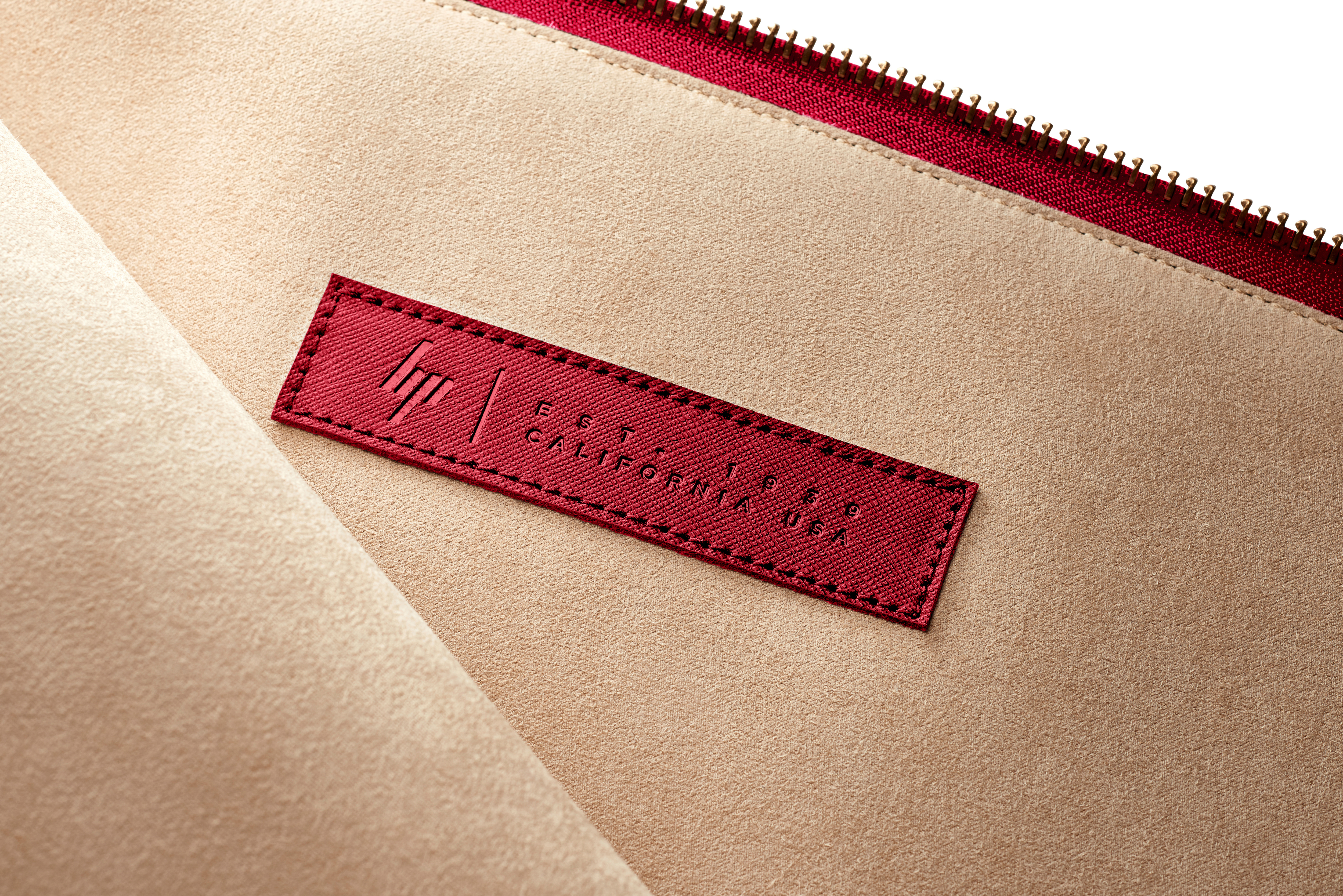 HP Spectre Notebookhülle Sleeves für Universal Leder, Rot