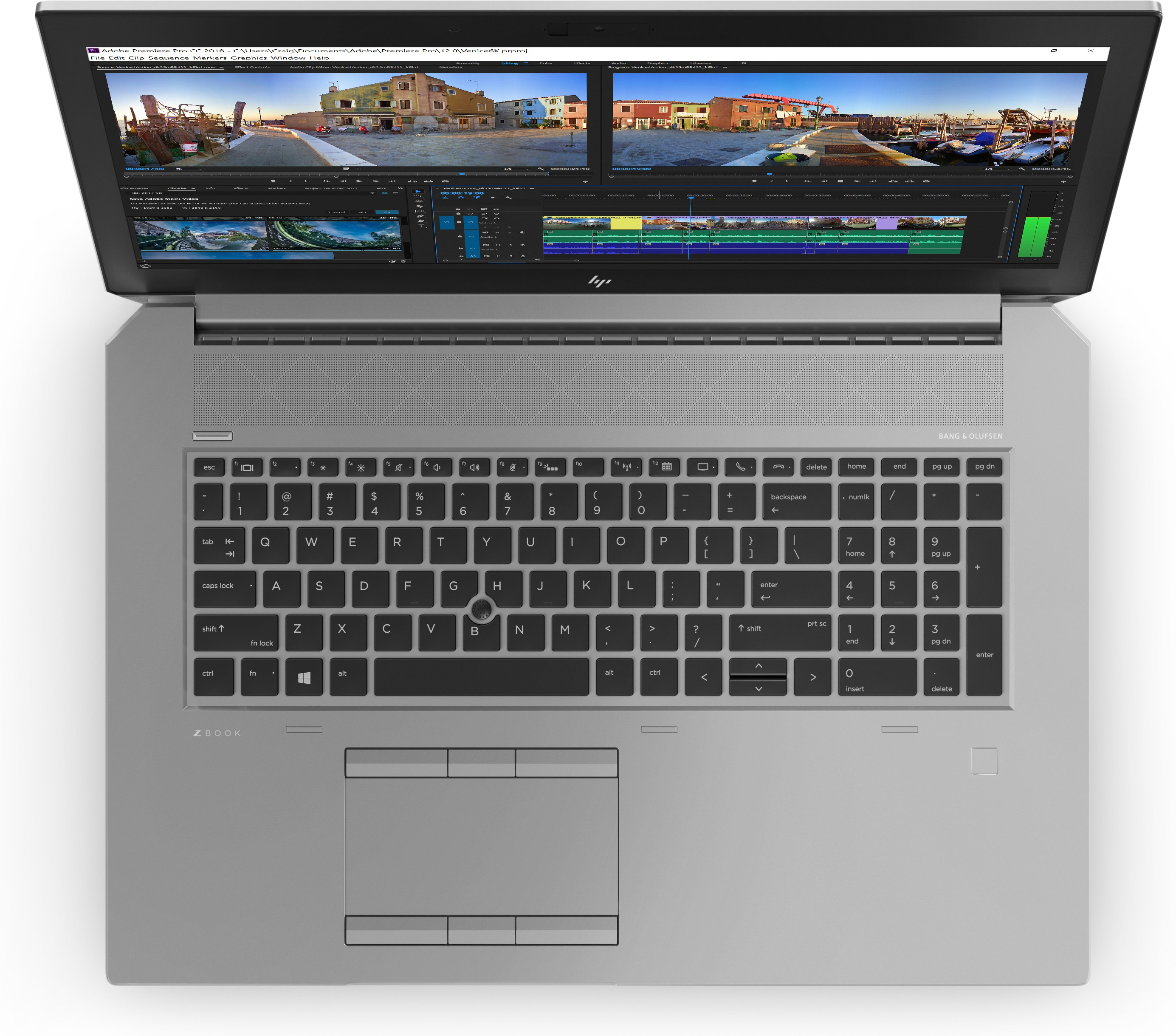 HP - B2B ZBook 17 G5 - 17,3 Zoll - Intel® Core™ i7 i7-8750H - 16 GB - 512 GB