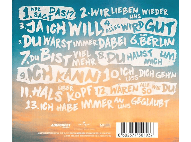 Thumbnail - Ben Zucker - Wer sagt das?! (CD)