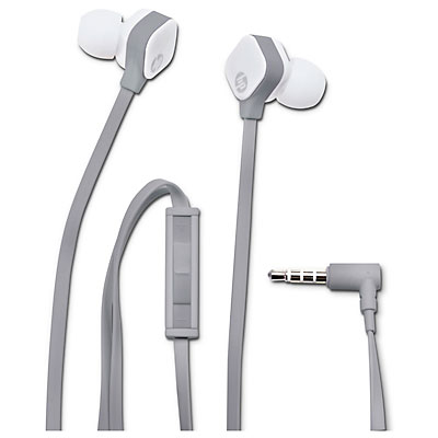 Auriculares con Micrófono - HP, H6T15AA ESTEREO INT. HP H2300 Blanco