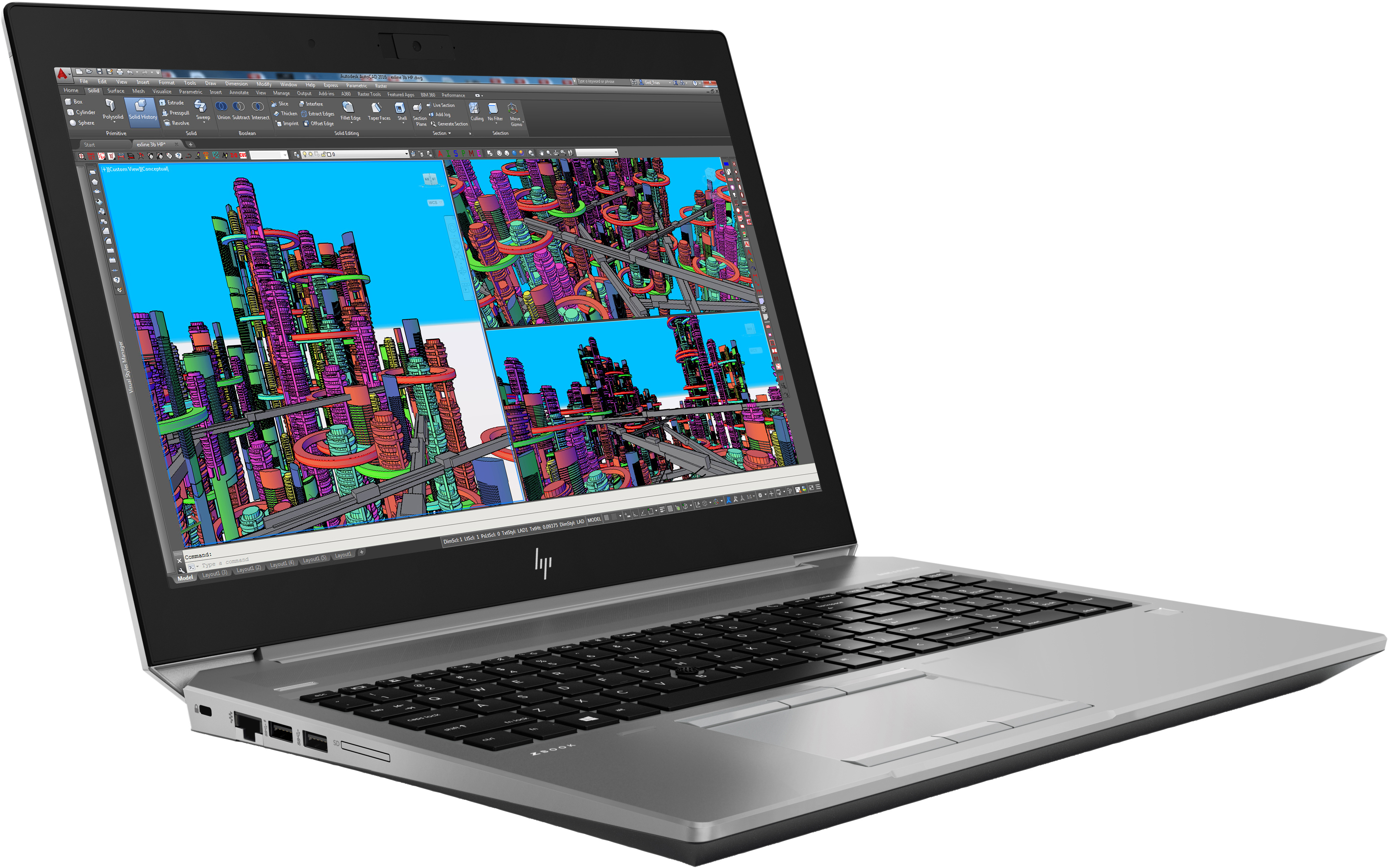 HP - B2B ZBook 15 G5 - 15,6 Zoll - Intel® Core™ i7 i7-8850H - 16 GB - 512 GB