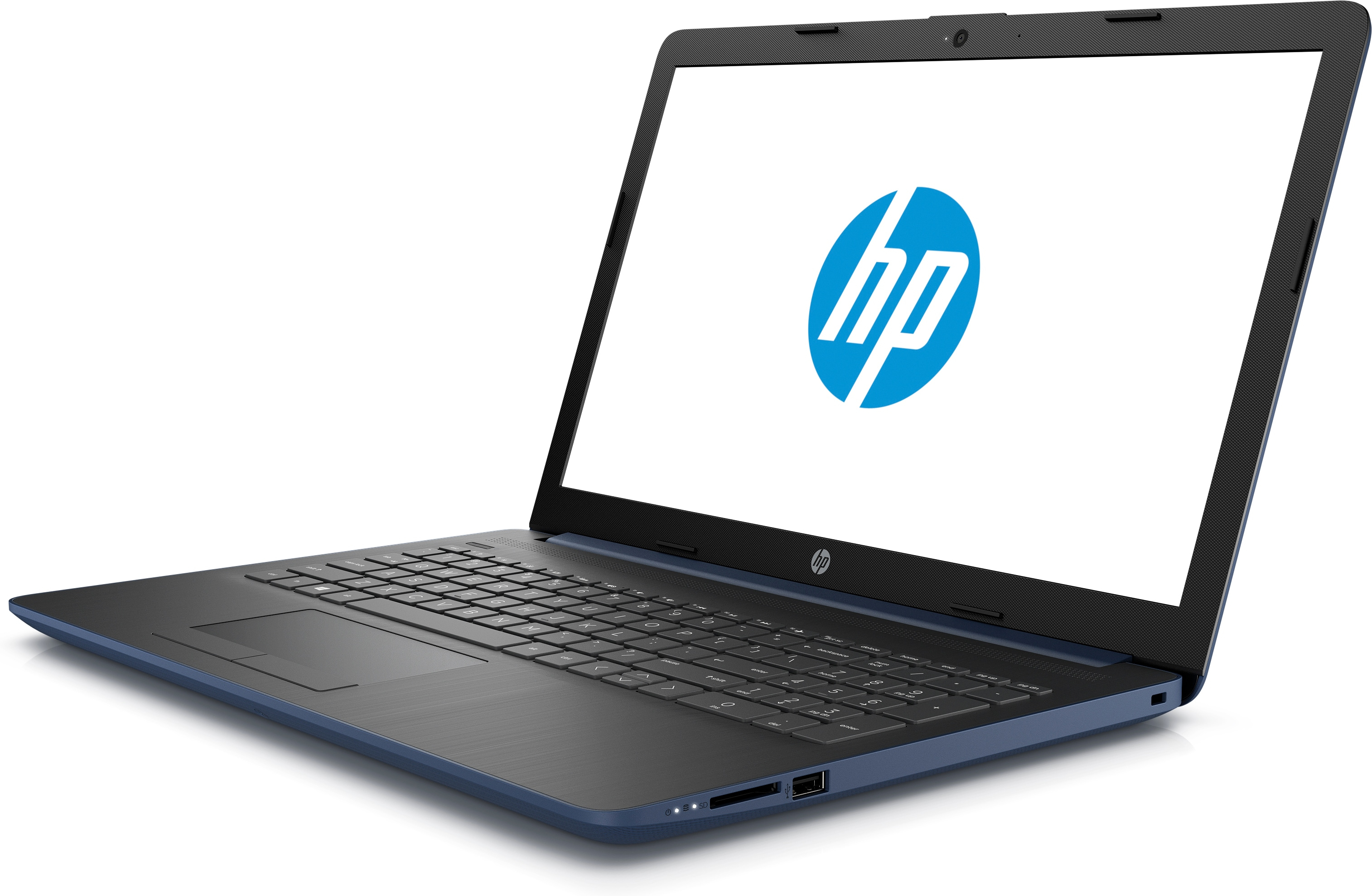 Portátil - HP 15-da0748ns, 15.6", Intel® Core™ i5-7200U, 8 GB, 256 GB SSD, 620, W10, Azul y Plata