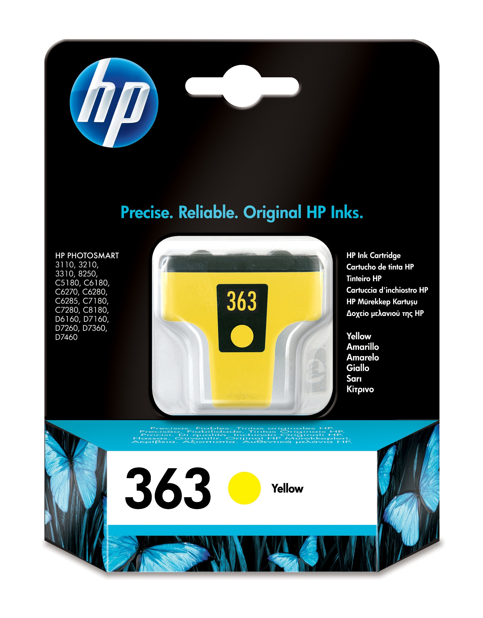 HP 363 Tintenpatrone Gelb (C8773EE)