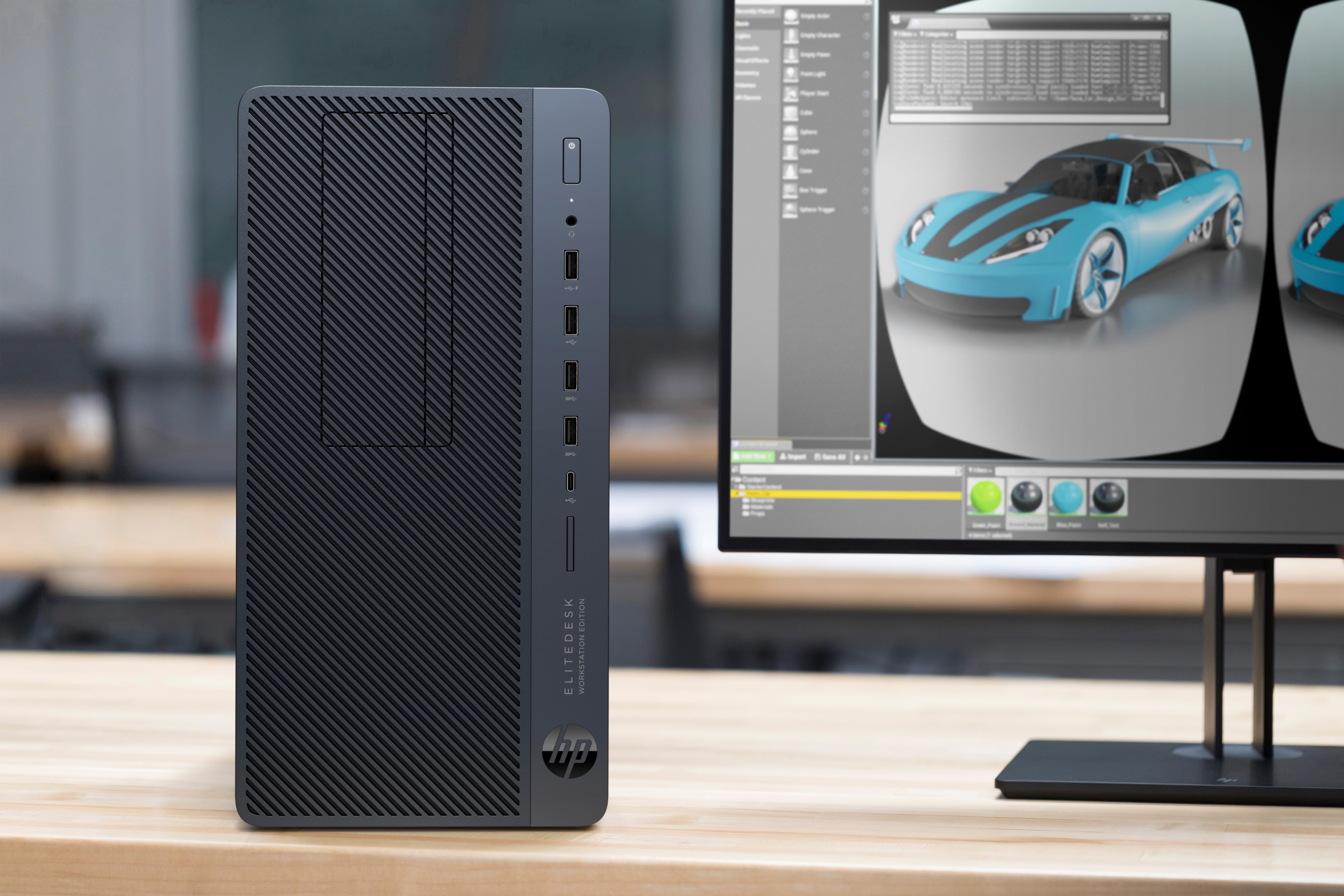 HP - B2B EliteDesk 705 G4 - AMD Ryzen™ 3 2200G - 8 GB - 1 TB