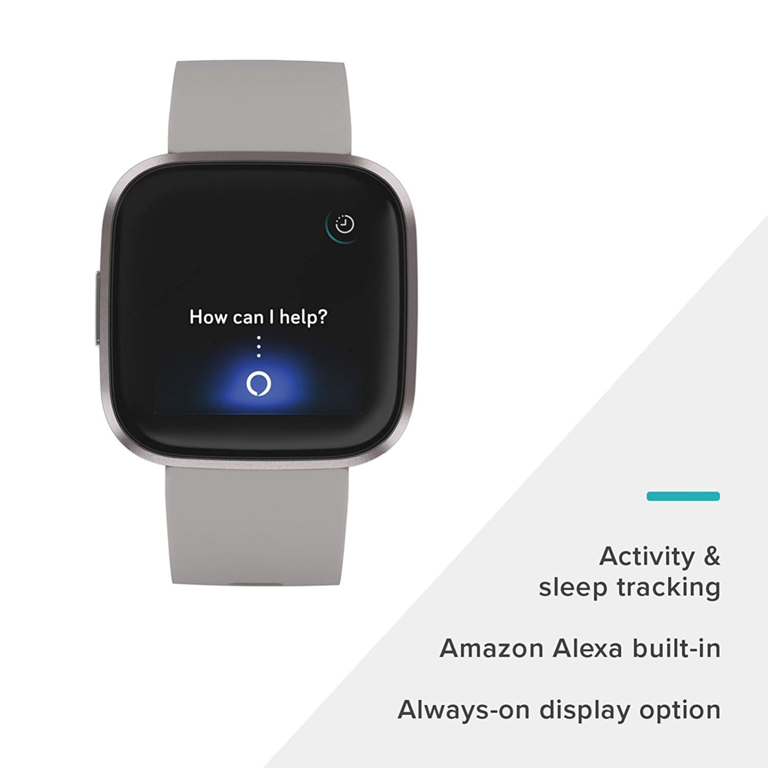 FITBIT VERSA 2 Stone Akıllı Saat Mist Grey 