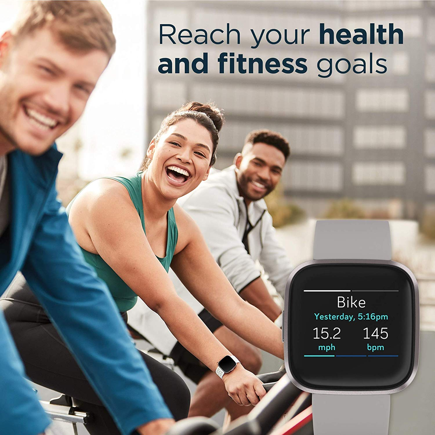 FITBIT VERSA 2 Stone Akıllı Saat Mist Grey 
