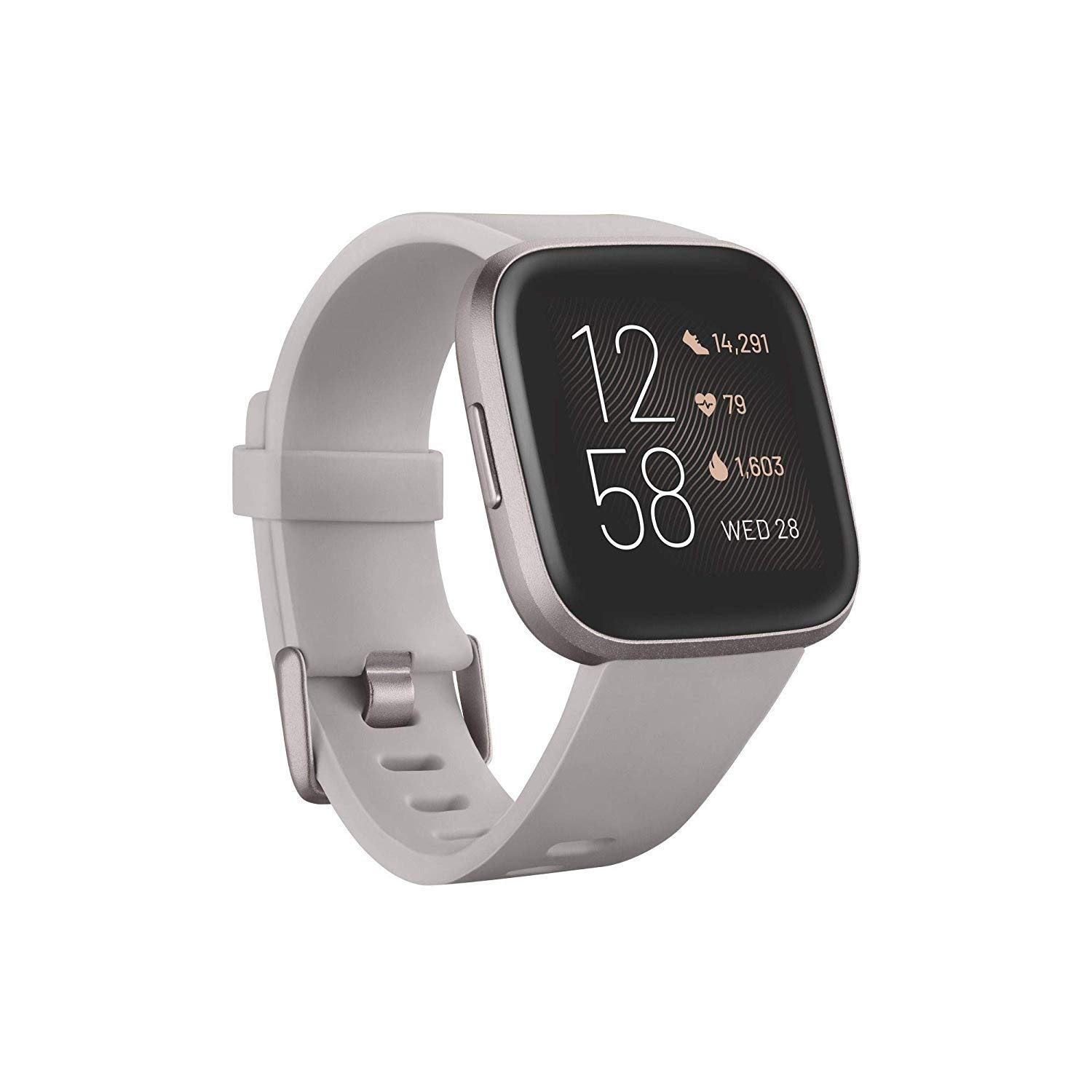FITBIT VERSA 2 Stone Akıllı Saat Mist Grey 