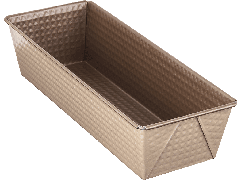 Zenker 7356 Brotbackform 30cm, gold/mahagoni