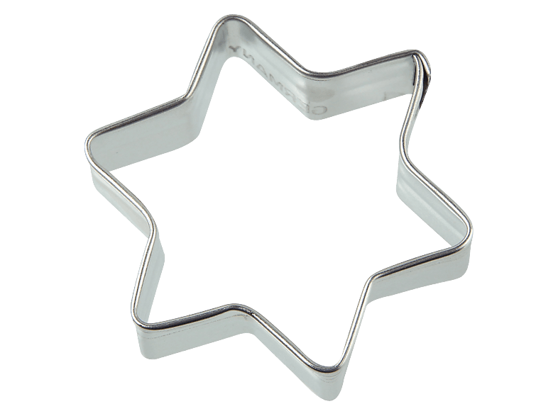 Zenker 7764 Ausstecher, Stern, spülmaschinengeeignet, silber