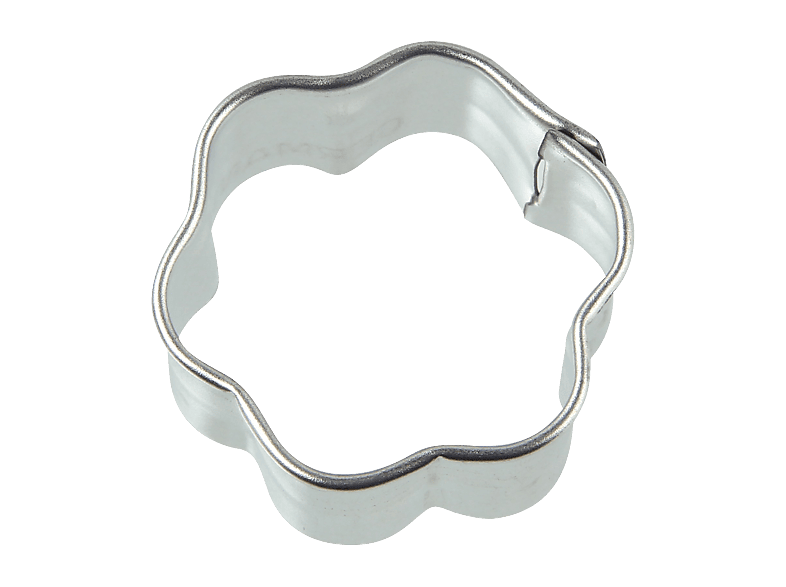 Zenker 7751 Ausstecher, Rosette, spülmaschinengeeignet, silber