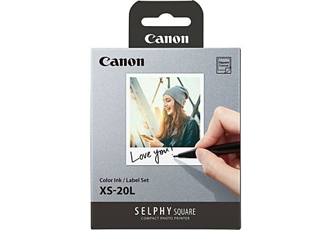 CANON Fotopapier XS-20L, 72x85mm, 20 Blatt (4119C002)