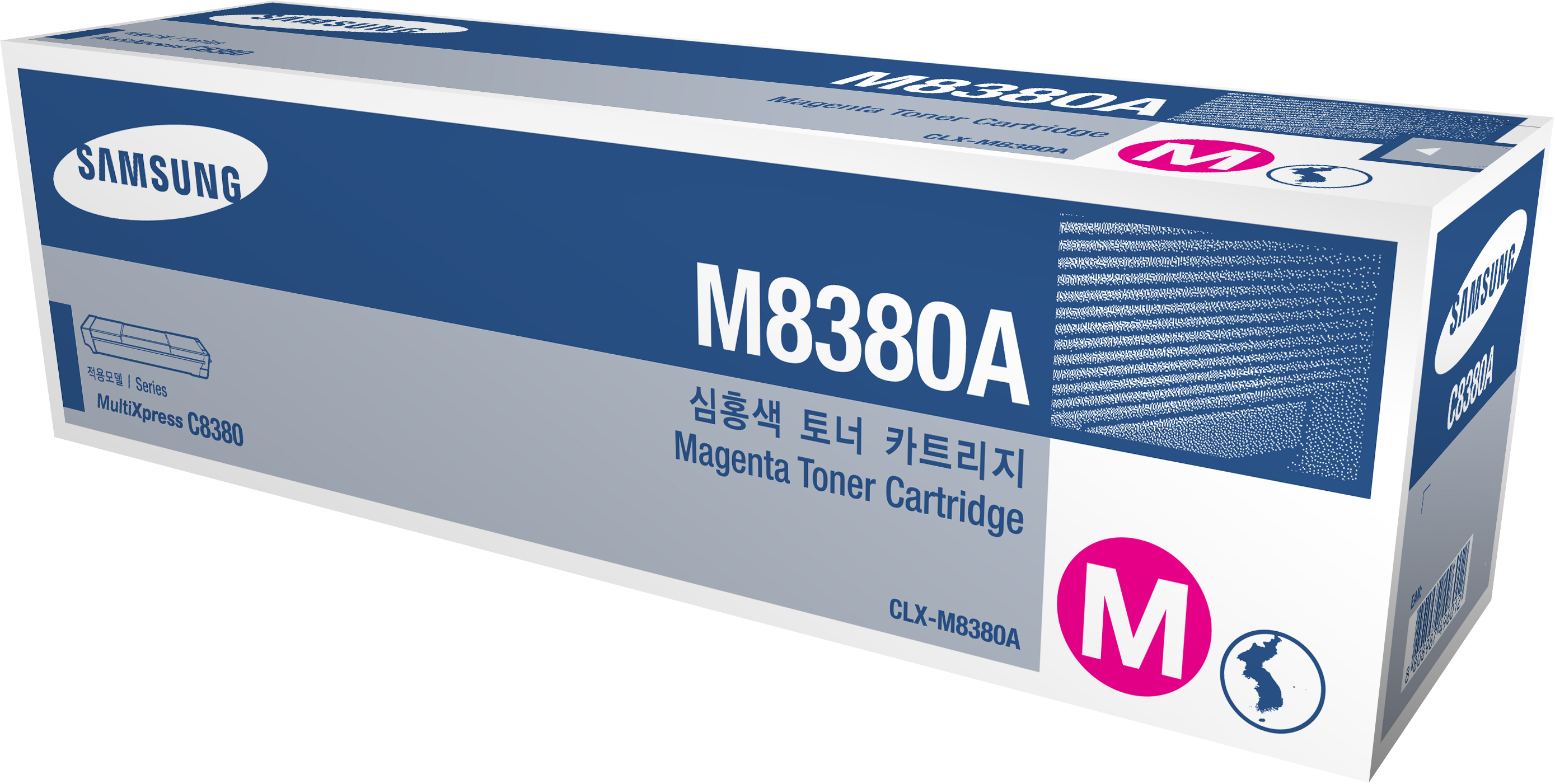 Cartucho de tinta - Samsung CLX-M8380A, Magenta