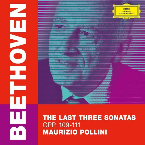 Album borító egy férfi arcával, 'Beethoven' címmel, piros és arany színvilággal.