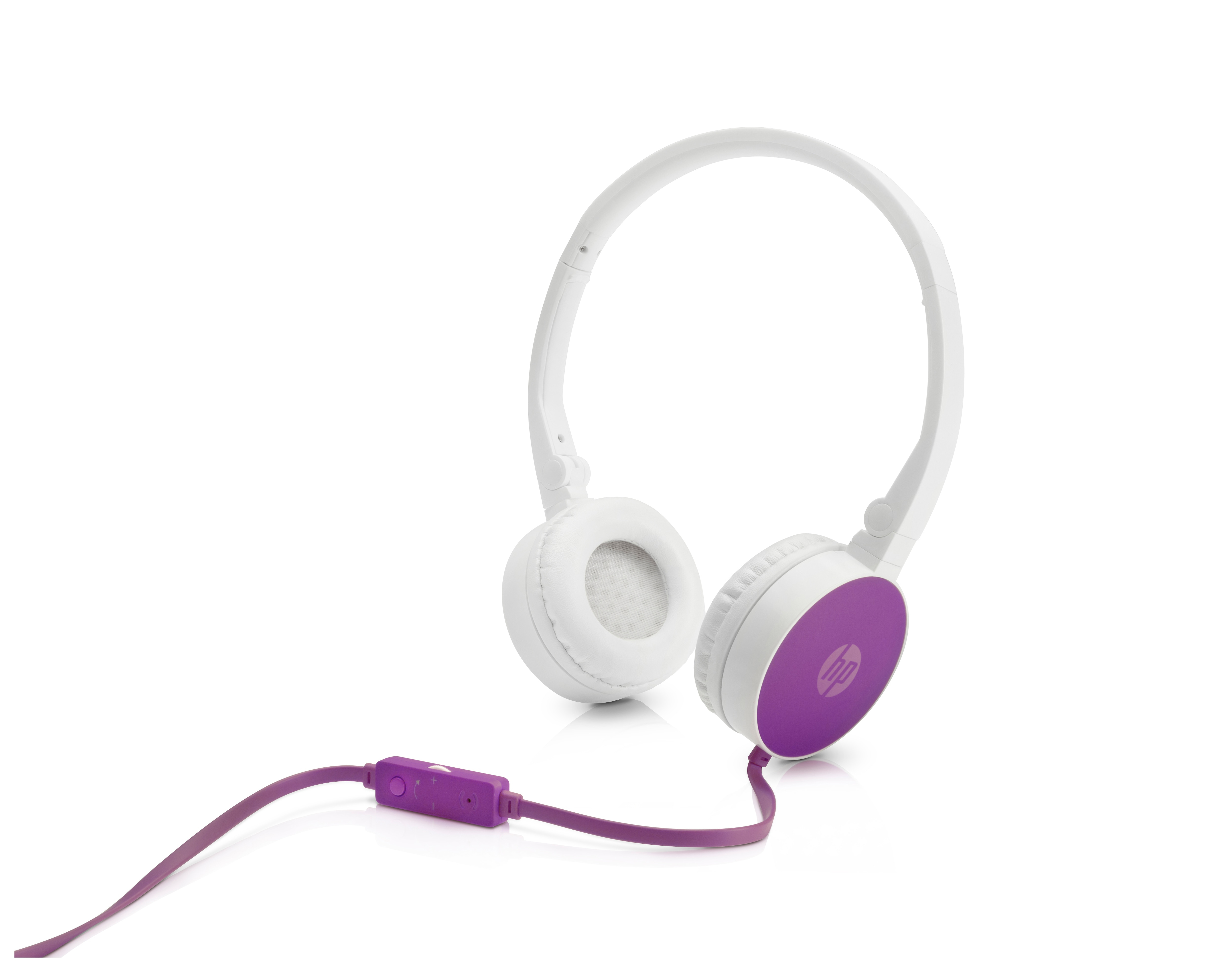 HP H2800 Purple Headset Binaurale Diadema Púrpura auricular con micrófono