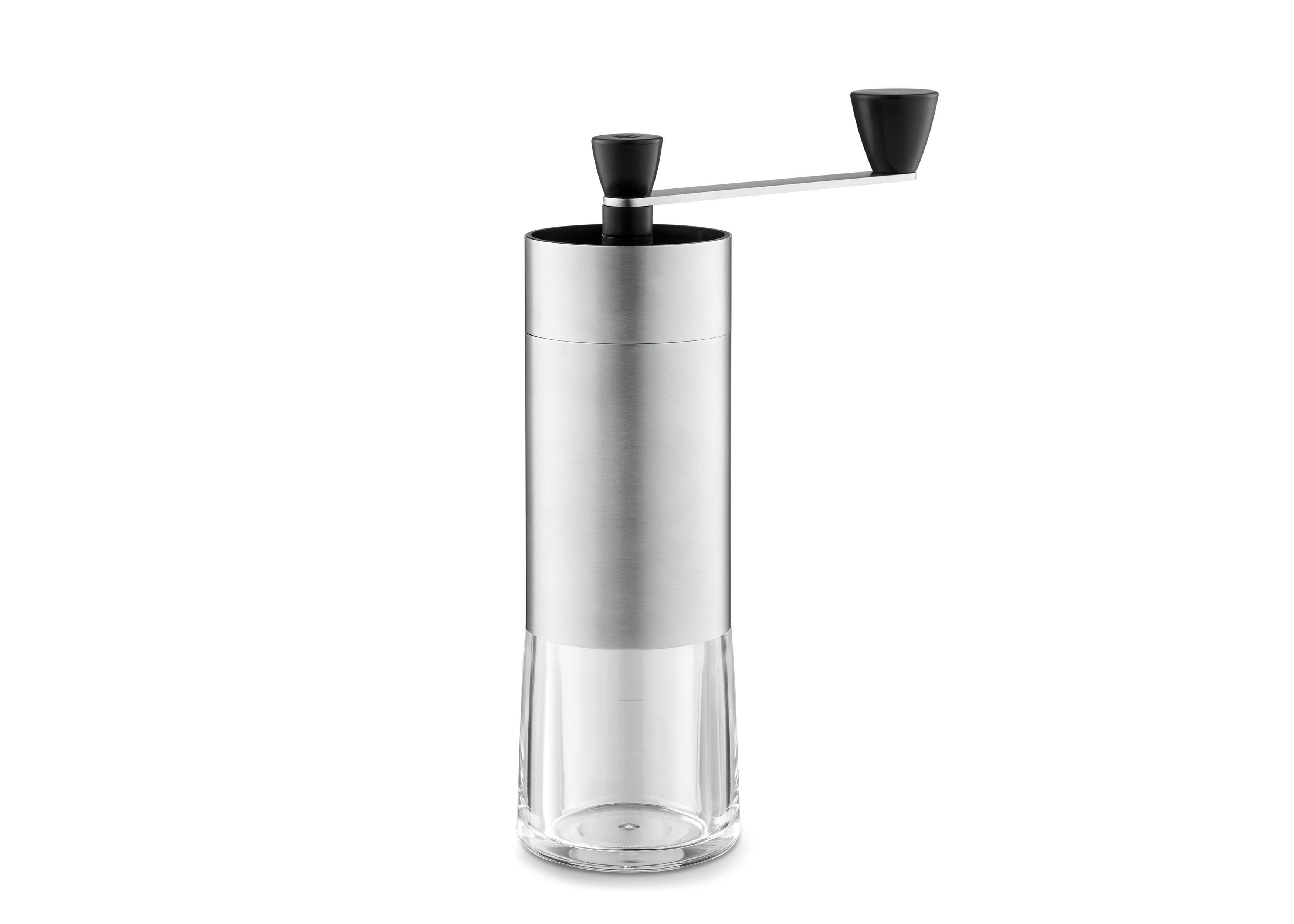 Manuelle Kaffeemühle Silber/Schwarz/Transparent TCHIBO