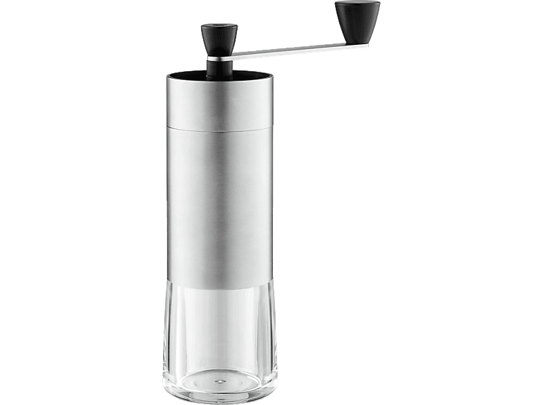 TCHIBO Silber/Schwarz/Transparent Manuelle Kaffeemühle