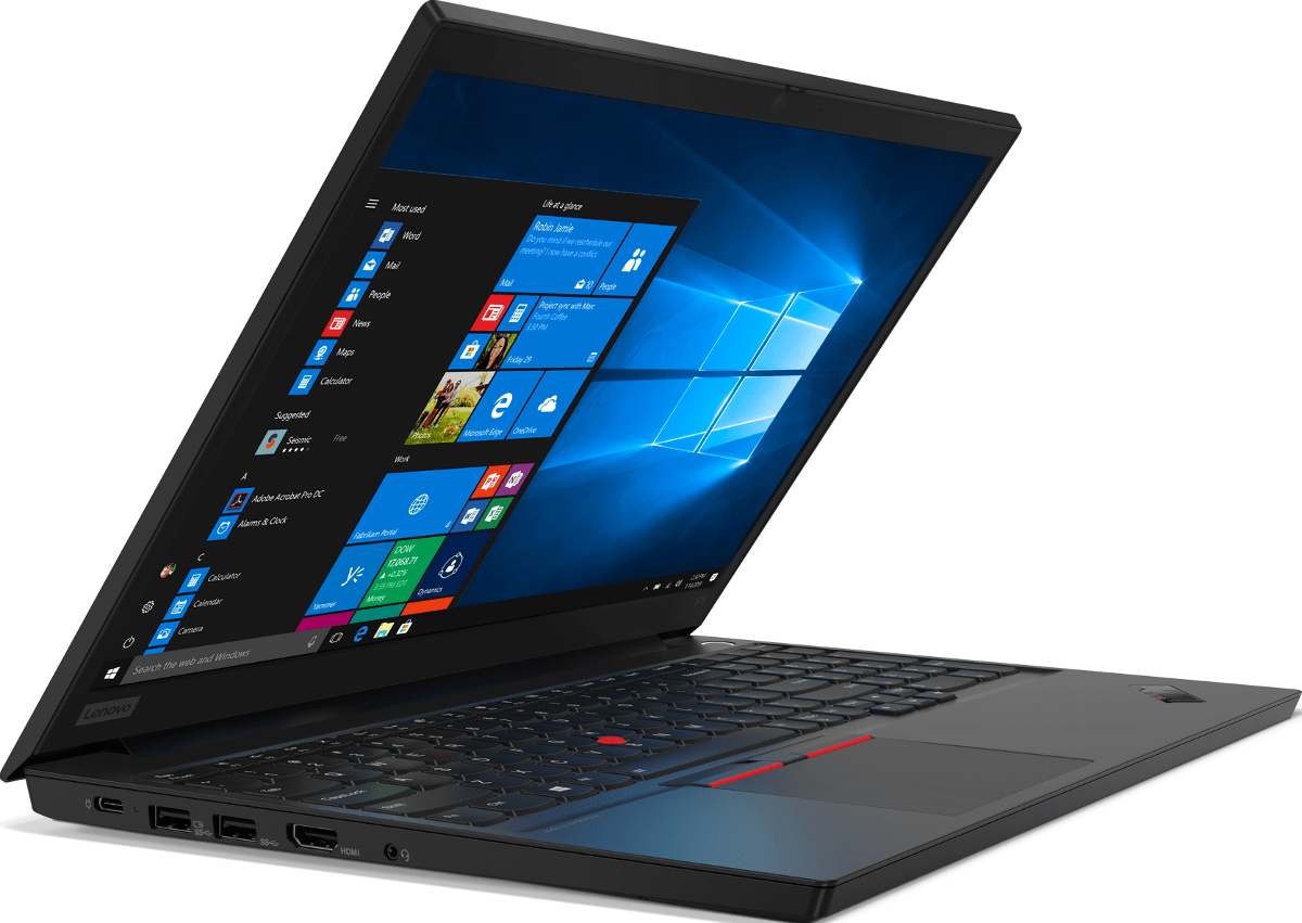 LENOVO ThinkPad E15 - Notebook (15.6 ", 256 GB SSD, Schwarz)