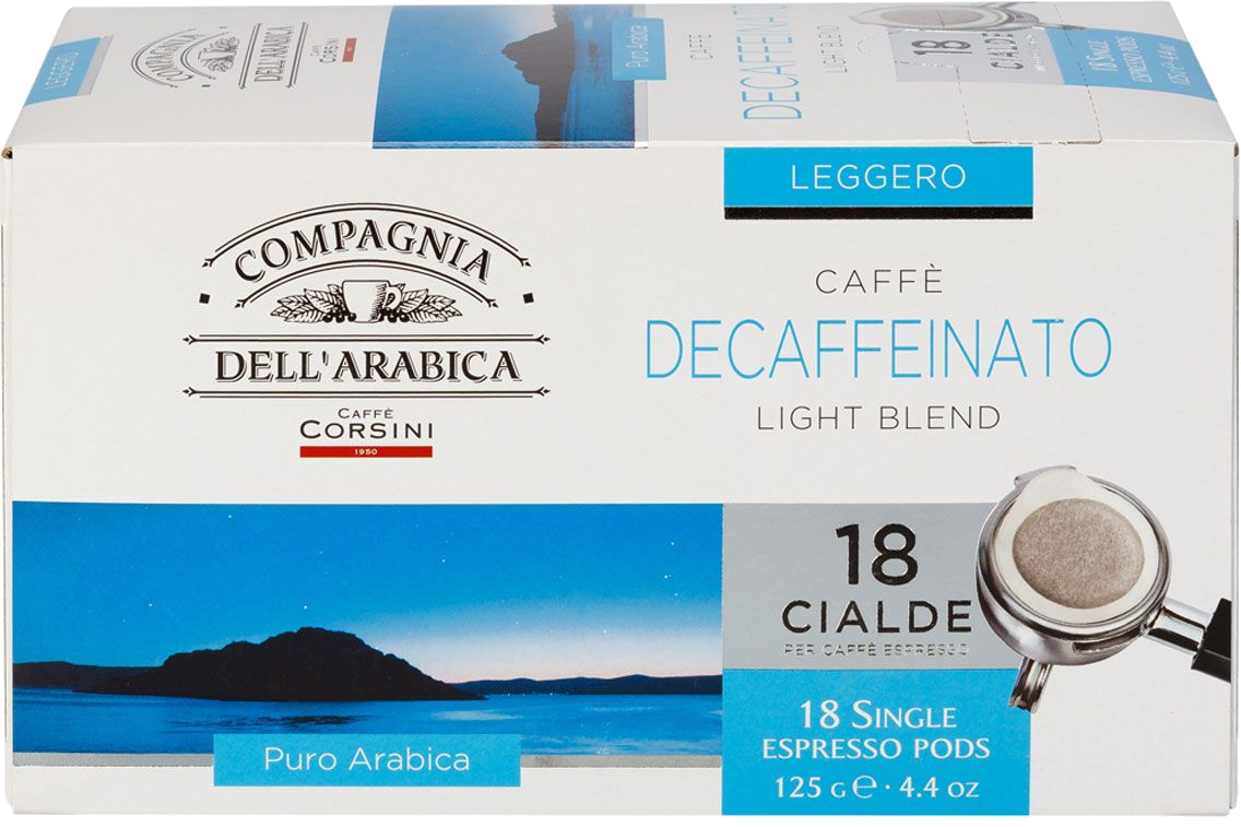 COMPAGNIA DELL' ARABICA DAR064 Decaffeinato kávépárna, 18 db