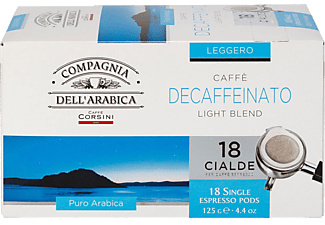 COMPAGNIA DELL' ARABICA DAR064 Decaffeinato kávépárna, 18 db