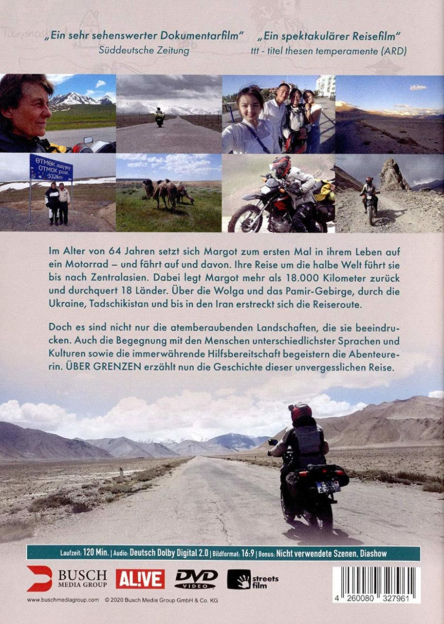 DVD-Cover mit Bildern von Menschen, Bergen und Text auf Deutsch.