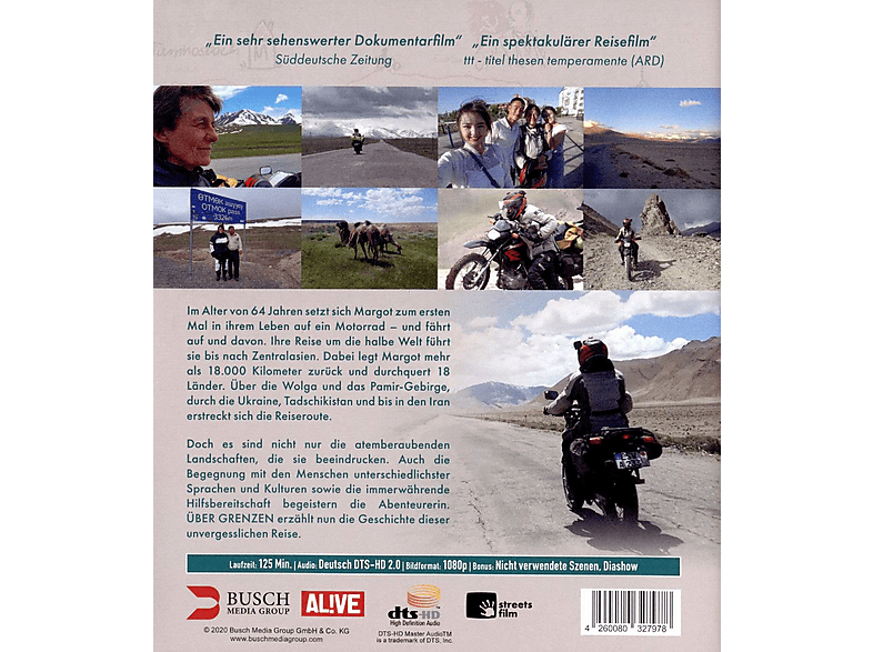 Thumbnail - Über Grenzen-Der Film einer langen Reise (Blu-r Blu-ray