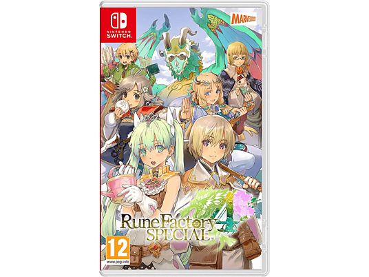 Rune Factory 4 Special - Nintendo Switch - Tedesco