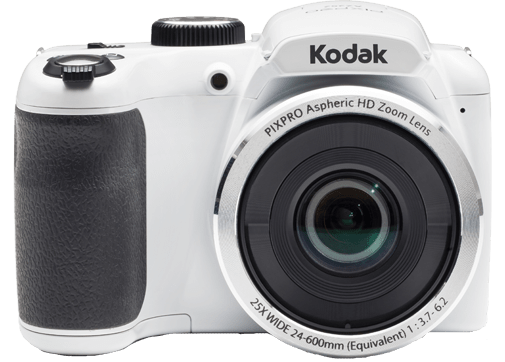 KODAK PixPro AZ252 Bridgekamera Weiss, 25x opt. Zoom, LC