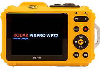KODAK PixPro WPZ2 Digitalkamera Gelb, 4x opt. Zoom, LCD