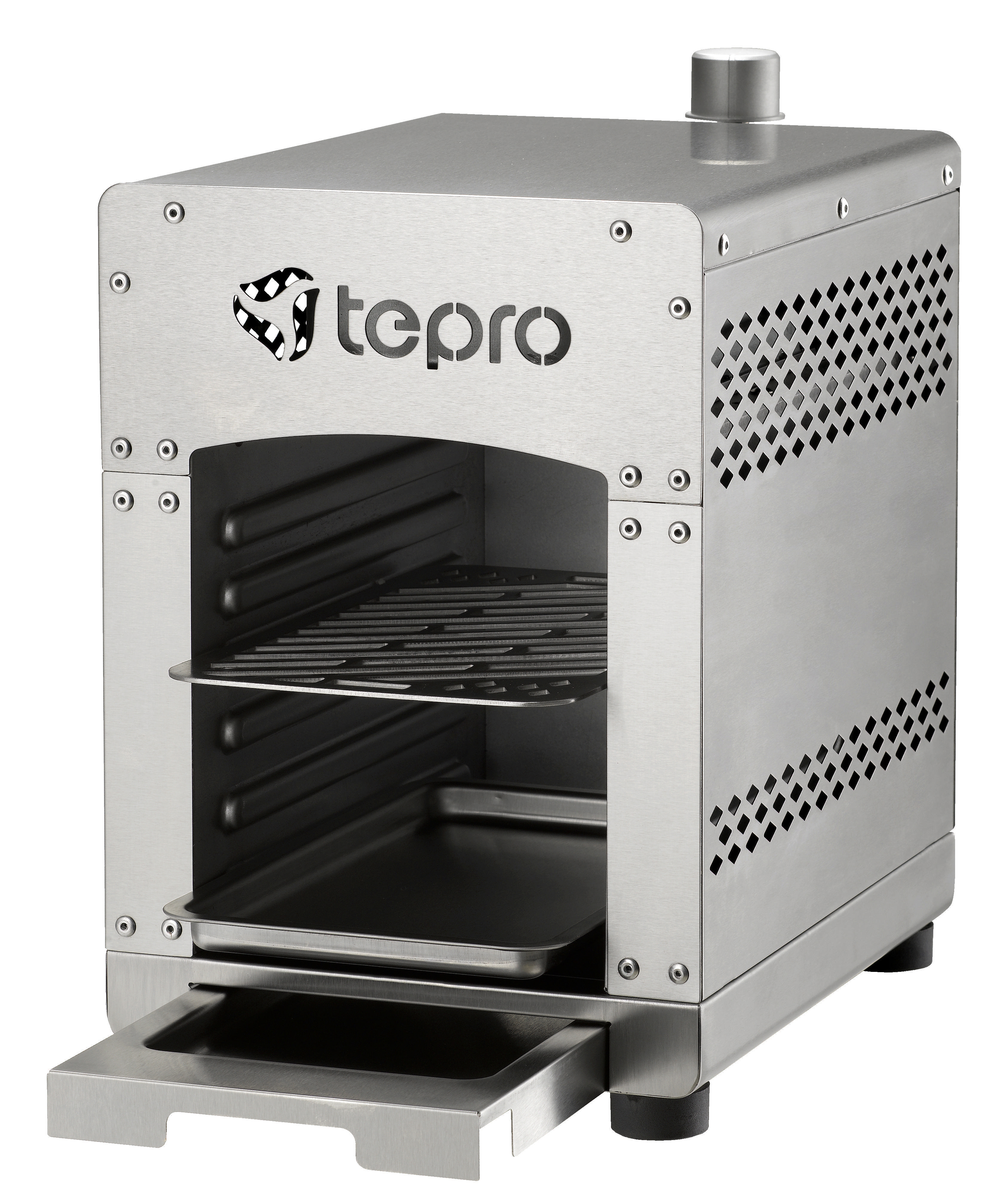 TEPRO 3185 Toronto Basic Gasgrill, Edelstahl (2800 Watt)
