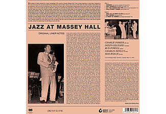 Charlie Parker - JAZZ AT MASSEY HALL  - (Vinyl)